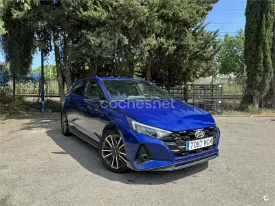 Usado Hyundai i20 N Line 100 CV (73 kW) 2022 Azul Utilitario