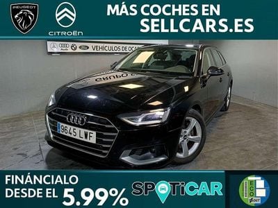 Usado Audi A4 Advanced 163 CV (119 kW) 2022 Negro Familiar