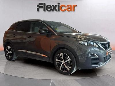 Usado Peugeot 3008 GT-line 131 CV (96 kW) 2018 Gris Monovolumen
