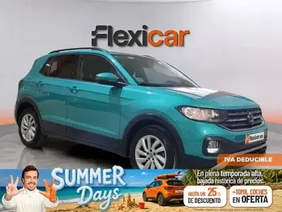 Usado VW T-Cross Advance 110 CV (80 kW) 2023 Azul SUV