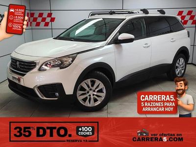 Usado Peugeot 5008 Allure 130 CV (95 kW) 2017 Blanco SUV