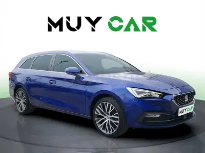 Begagnad Seat Leon 150 HK (110 kW) 2020 Blå Kombi
