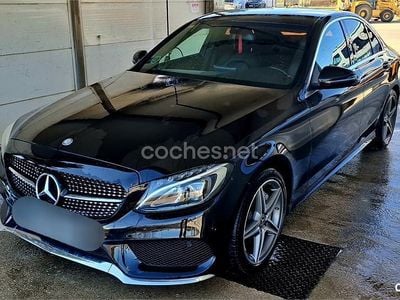 Usado Mercedes C220 AMG 170 CV (125 kW) 2017 Negro Berlina