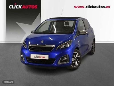Azul Usado 2021 Peugeot 108 Allure Descapotable | 10.000 € (Precio justo)