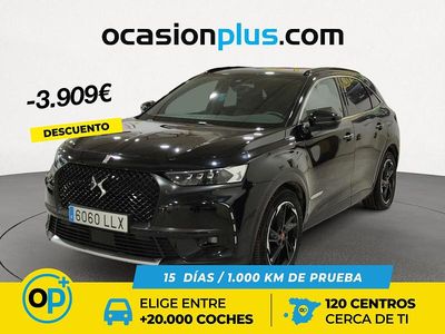 Usado DS Automobiles DS7 Crossback Performance 180 CV (132 kW) 2020 Negro SUV
