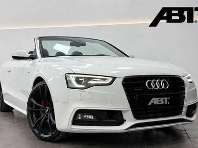 Usado Audi A5 Cabriolet S-Line 245 CV (180 kW) 2014 Blanco Descapotable