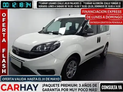 Usado Fiat Doblò Easy 120 CV (88 kW) 2021 Blanco Monovolumen