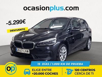 Negro Usado 2021 BMW 225 Active Tourer iPerformance Monovolumen | 17.590 € (Buen precio)