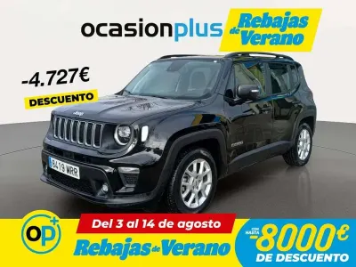 Usado Jeep Renegade Altitude 131 CV (96 kW) 2024 Negro SUV