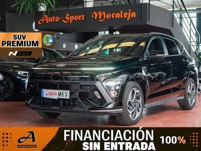 Usado Hyundai Kona N Line 141 CV (103 kW) 2023 Negro SUV