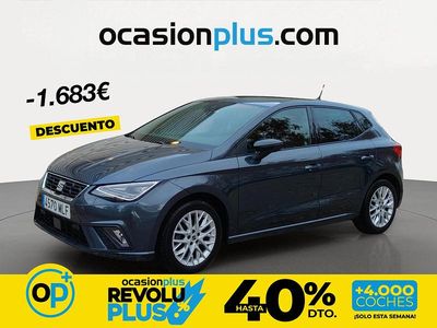 Usado Seat Ibiza FR 110 CV (80 kW) 2023 Gris Berlina