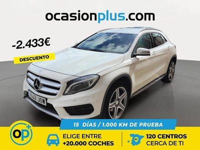 Blanco Usado 2016 Mercedes GLA220 AMG line SUV | 19.350 € (Precio justo)