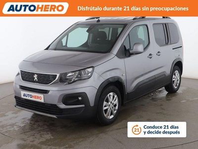 Usado Peugeot Rifter Allure 102 CV (75 kW) 2020 Gris Monovolumen