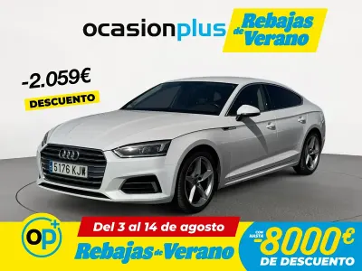 Usado Audi A5 Sport 150 CV (110 kW) 2018 Blanco Coupe