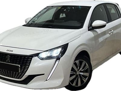 Usado Peugeot 208 Active 99 CV (72 kW) 2020 Blanco Utilitario