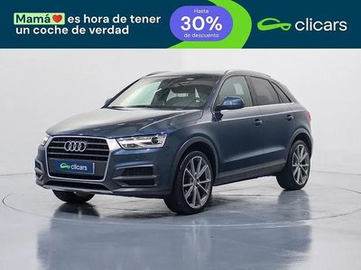Begagnad Audi Q3 Design 150 HK (110 kW) 2017 Blå SUV
