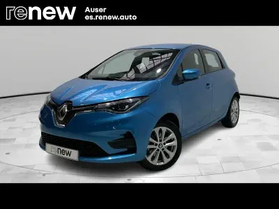 Begagnad Renault Zoe Intens 80 kW (110 HK) 2020 Blå Halvkombi