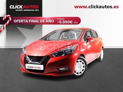Rojo Usado 2022 Nissan Micra Acenta Utilitario | 11.700 € (Precio justo)