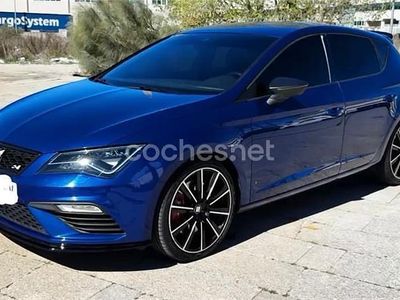 Usado Seat Leon CUPRA 300 CV (220 kW) 2018 Azul Berlina