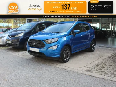 Usado Ford Ecosport Titanium 125 CV (91 kW) 2023 Azul SUV