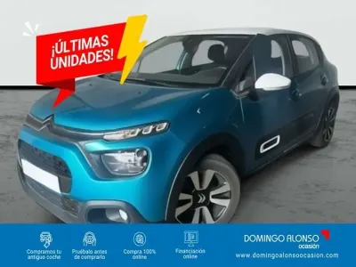Usado Citroën C3 PureTech 83 CV (61 kW) 2023 Azul Utilitario