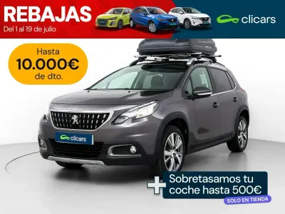 Usado Peugeot 2008 Allure 130 CV (95 kW) 2018 Gris / plata SUV