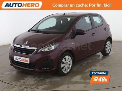 Usado Peugeot 108 Active 82 CV (60 kW) 2017 Rojo Utilitario