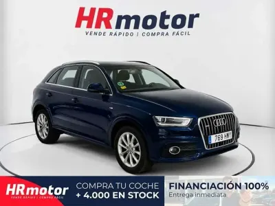 Usado Audi Q3 S-Line 140 CV (102 kW) 2014 Azul SUV