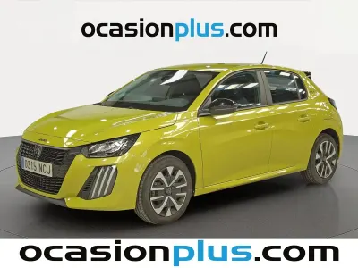 Usado Peugeot 208 Style 110 CV (80 kW) 2025 Amarillo Utilitario