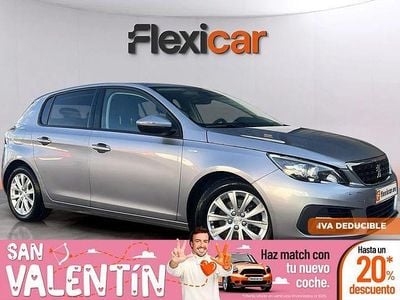 Usado Peugeot 308 Style 130 CV (95 kW) 2020 Gris Berlina