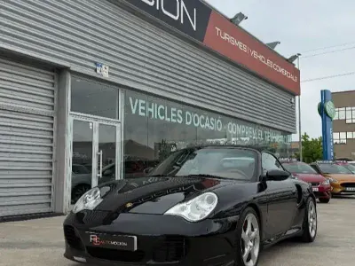 Usado Porsche 911 Turbo Cabriolet 420 CV (308 kW) 2004 Negro Descapotable