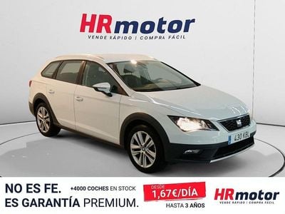 Usado Seat Leon 4Drive 150 CV (110 kW) 2017 Blanco Familiar