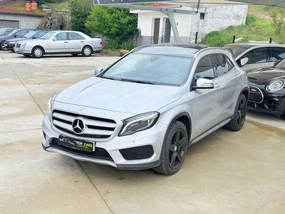 Usado Mercedes GLA200 AMG line 136 CV (100 kW) 2017 Gris SUV