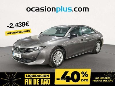 Gris Usado 2022 Peugeot 508 Active Berlina | 18.400 € (Precio justo)