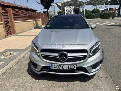 Usado Mercedes GLA45 AMG AMG 360 CV (264 kW) 2014 Gris / plata SUV