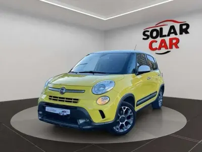 Usado Fiat 500L Trekking 84 CV (61 kW) 2014 Amarillo Monovolumen