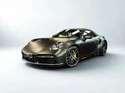 Käytetty Porsche 911 Turbo S 650 HP (478 kW) 2024 Musta Avoauto