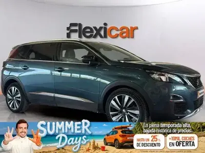 Usado Peugeot 5008 GT-line 130 CV (95 kW) 2019 Verde SUV