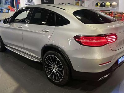 Usado Mercedes GLC220 170 CV (125 kW) 2016 Plateado Coupe
