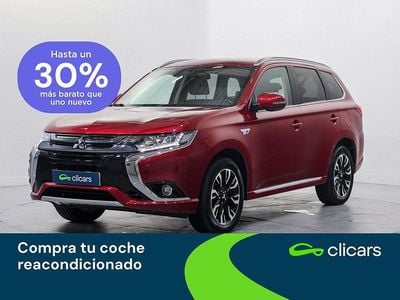 Usado Mitsubishi Outlander P-HEV 203 CV (149 kW) 2017 Rojo SUV