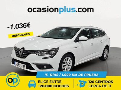 Blanco Usado 2017 Renault Mégane GrandTour Zen Familiar | 13.990 € (Caro)