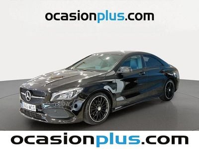 Usado Mercedes CLA200 AMG 136 CV (100 kW) 2017 Negro Berlina