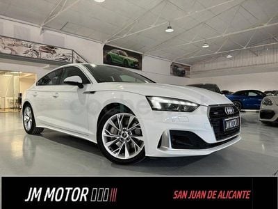 Begagnad Audi A5 Sportback Advanced Plus 265 HK (194 kW) 2022 Vit Halvkombi