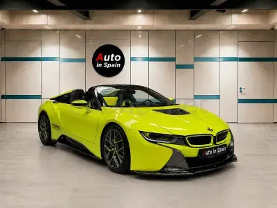 Usado BMW i8 374 CV (275 kW) 2019 Verde Descapotable