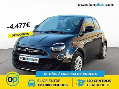 Negro Usado 2022 Fiat 500e Action Utilitario | 12.290 € (Precio justo)
