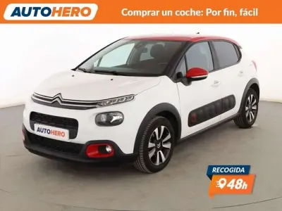 Usado Citroën C3 Feel 82 CV (60 kW) 2018 Blanco Utilitario