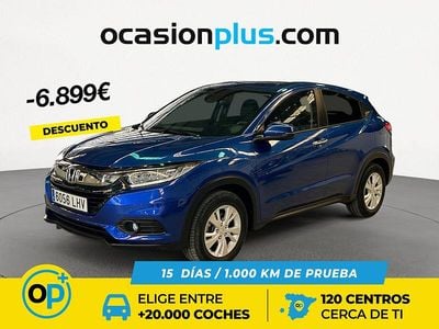 Usado Honda HR-V Elegance 130 CV (95 kW) 2020 Azul SUV