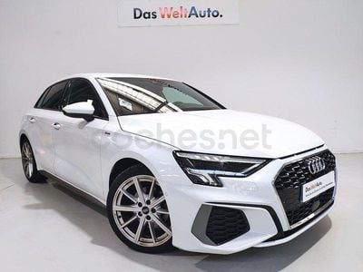 Usado Audi A3 S-Line 150 CV (110 kW) 2023 Blanco Berlina