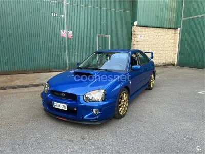 Usado Subaru Impreza 225 CV (165 kW) 2004 Azul Berlina