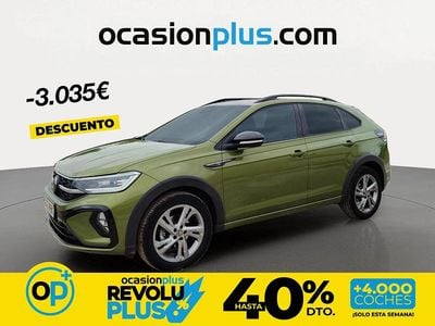Usado VW Taigo R-line 150 CV (110 kW) 2022 Verde SUV